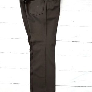 Wrangler Men's Dark Brown Dress Pants